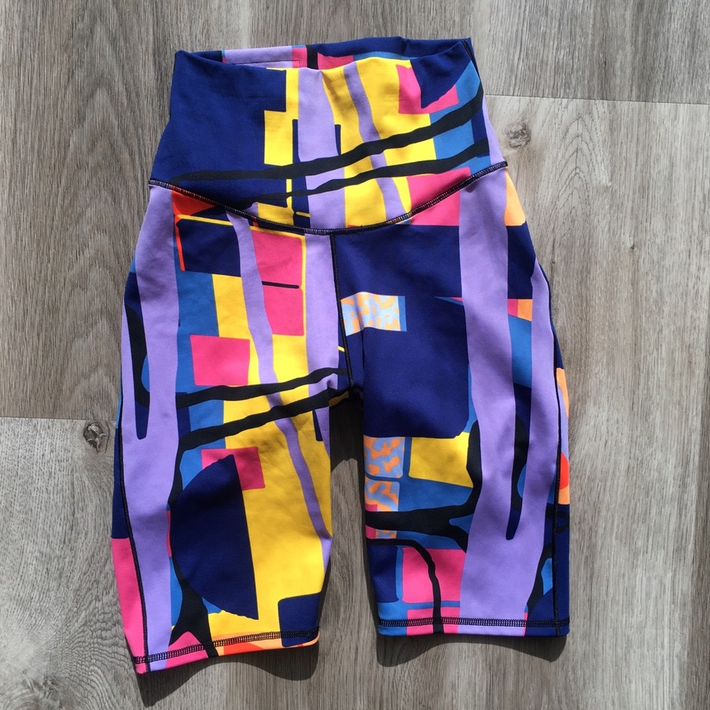 Adidas colored bike shorts